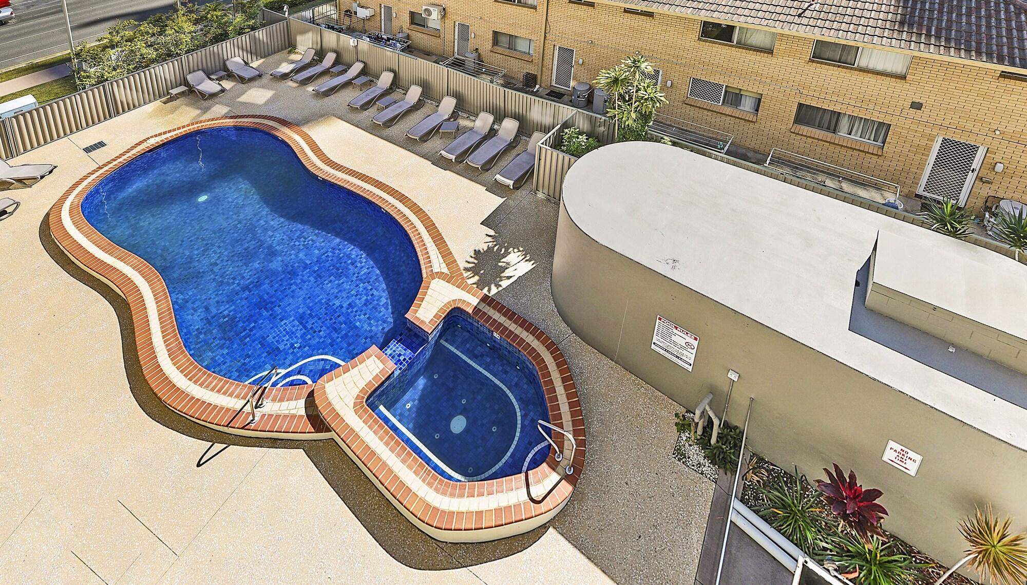 Broadbeach Travel Inn Apartments Gold Coast Exterior foto